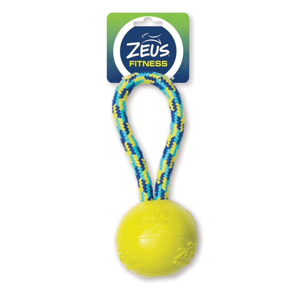 Fitness Ball Tug With TPR Encasing Tennis Ball (23cm)
