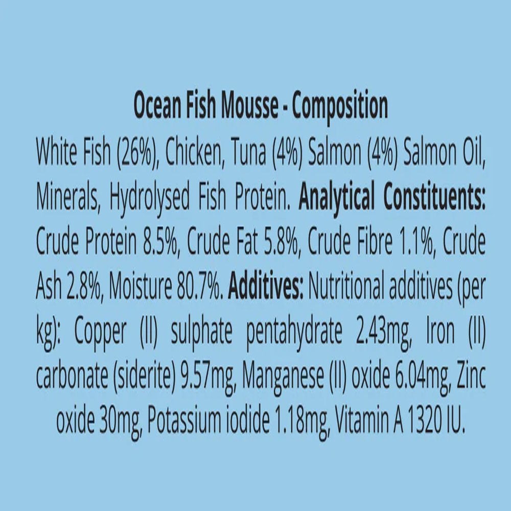 Cuisine Ocean Fish Mousse With Tuna & Salmon 90g