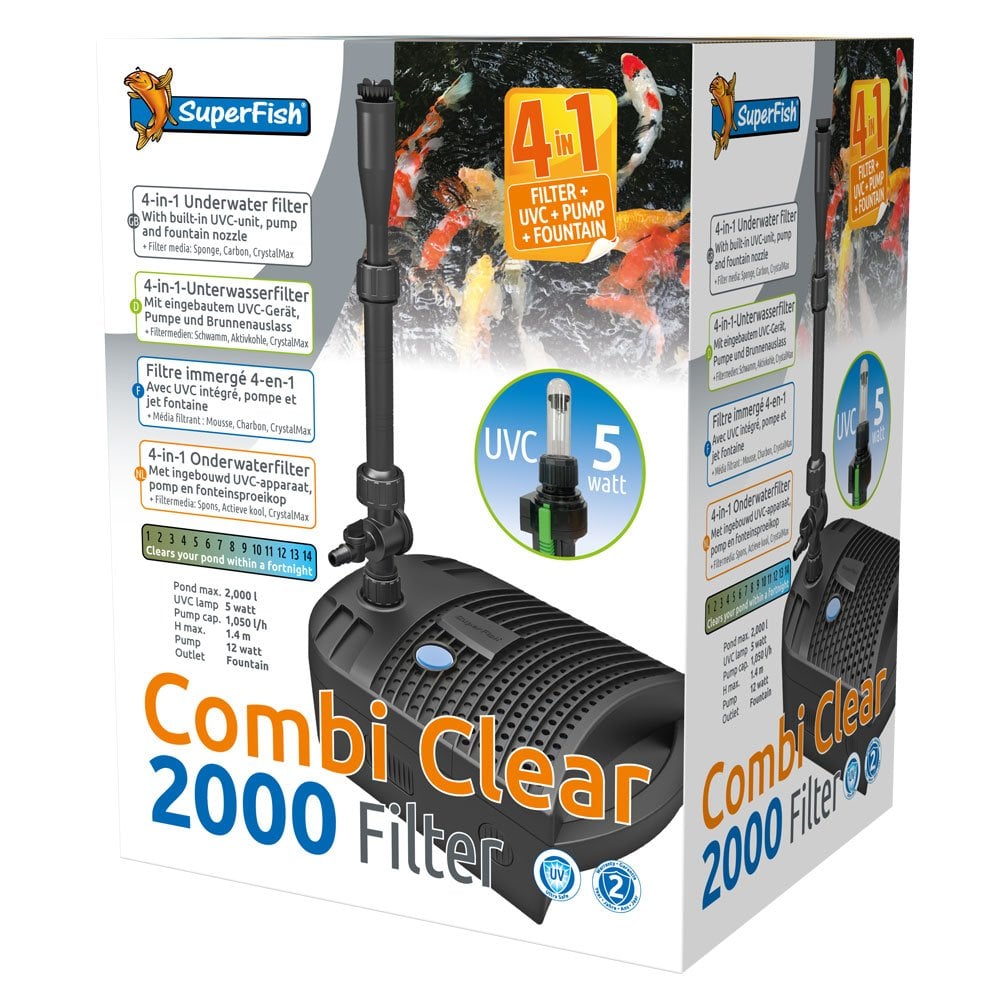 Combi Clear 2000 Pond Filter UVC