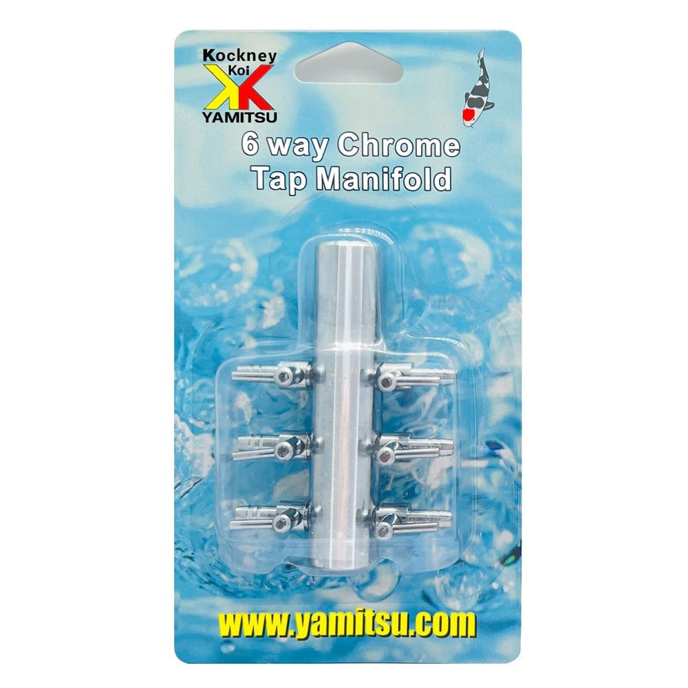 Pond Air Pump Chrome Manifolds