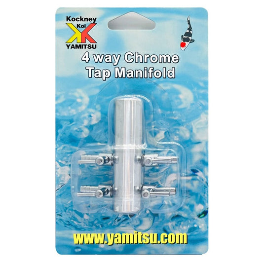 Pond Air Pump Chrome Manifolds