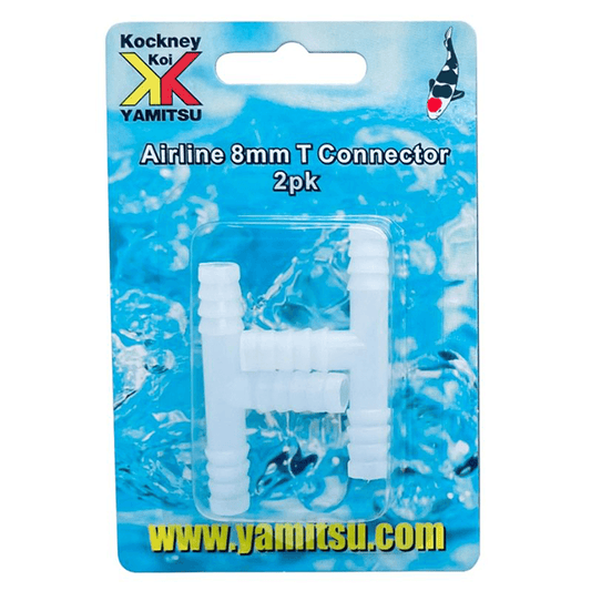 8mm Airline Connector - T Piece (2pk)