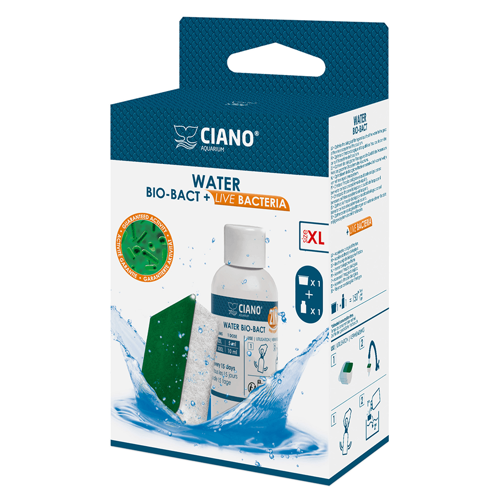 Water Bio-Bact Cartridge + Live Bacteria