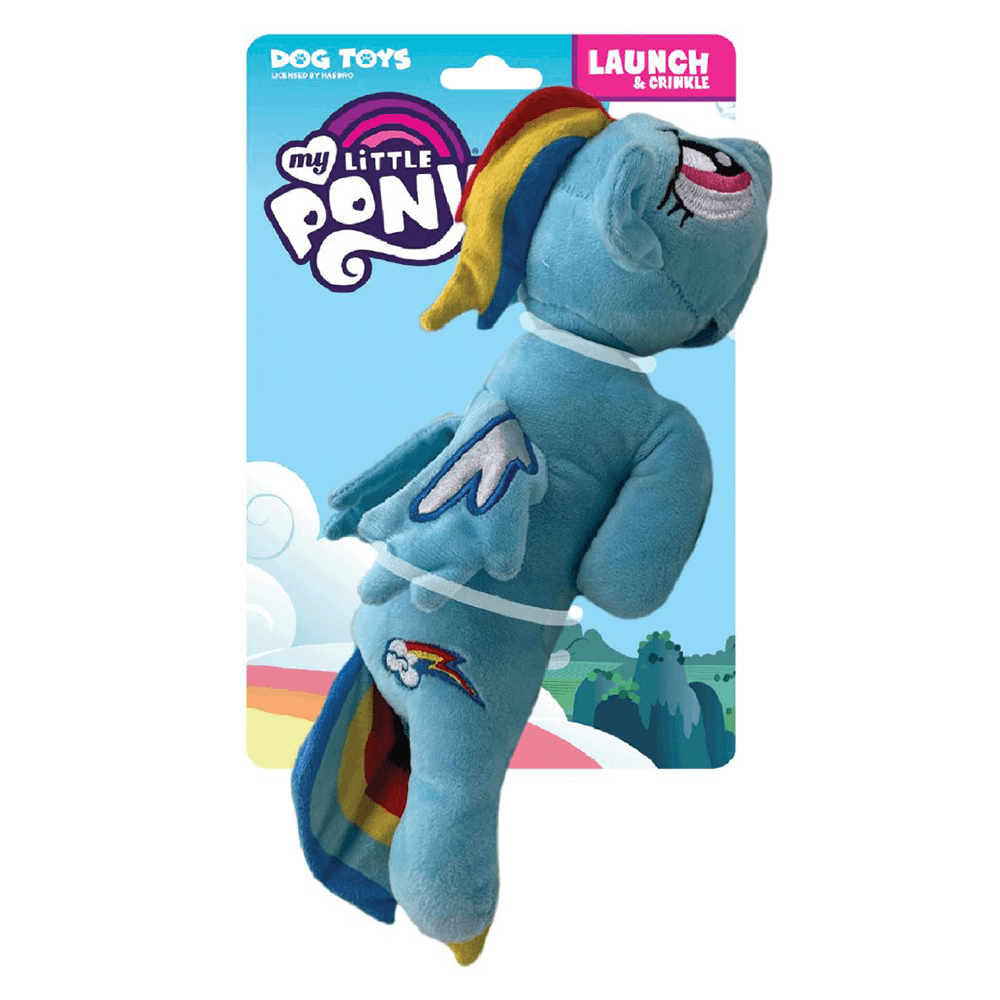 My Little Pony Rainbow Dash Squeak & Crinkle 13in