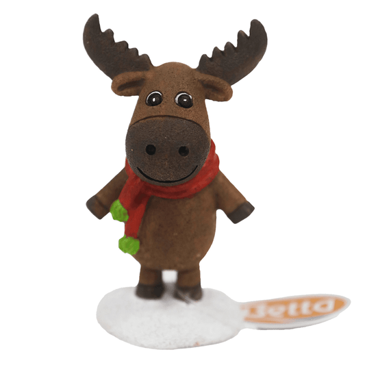 Festive Reindeer Aquarium Ornament