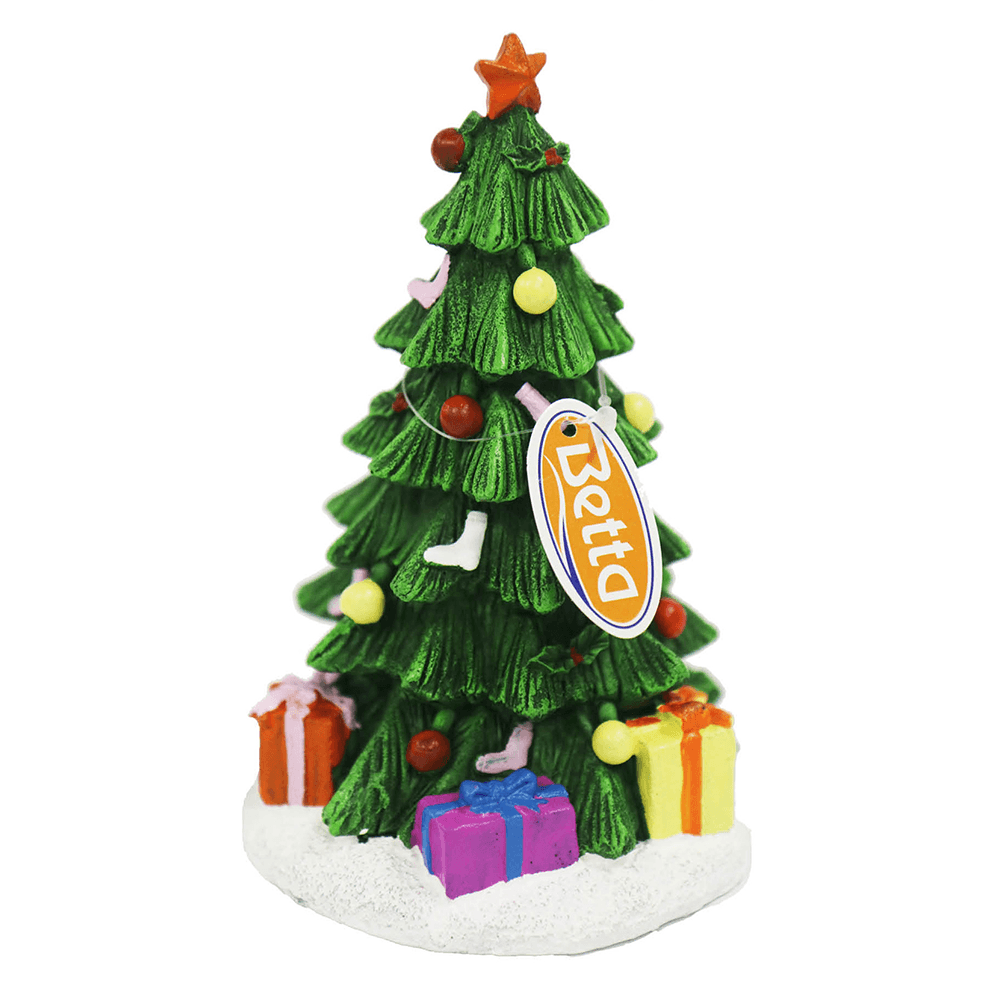 Christmas Tree Aquarium Ornament - Medium
