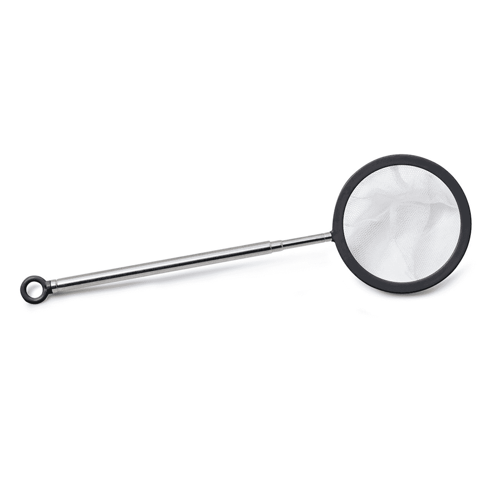 Telescopic Aquarium Fish Net - Black Round