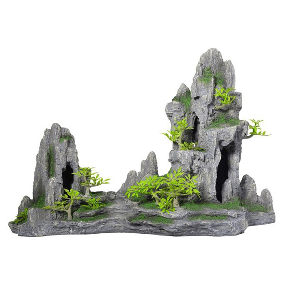 Grey Landscape Scenic Rock Formation - Jumbo