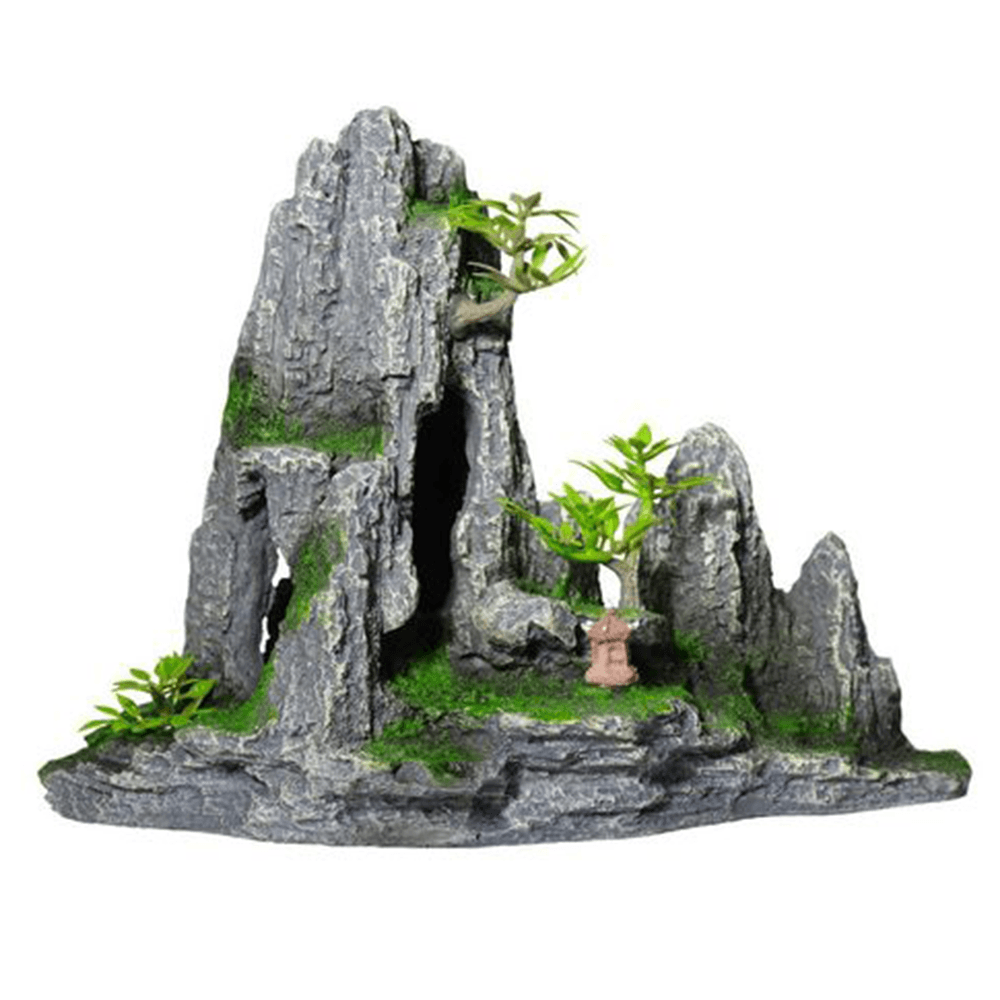 Grey Scenic Landscape Rock Formation - Medium