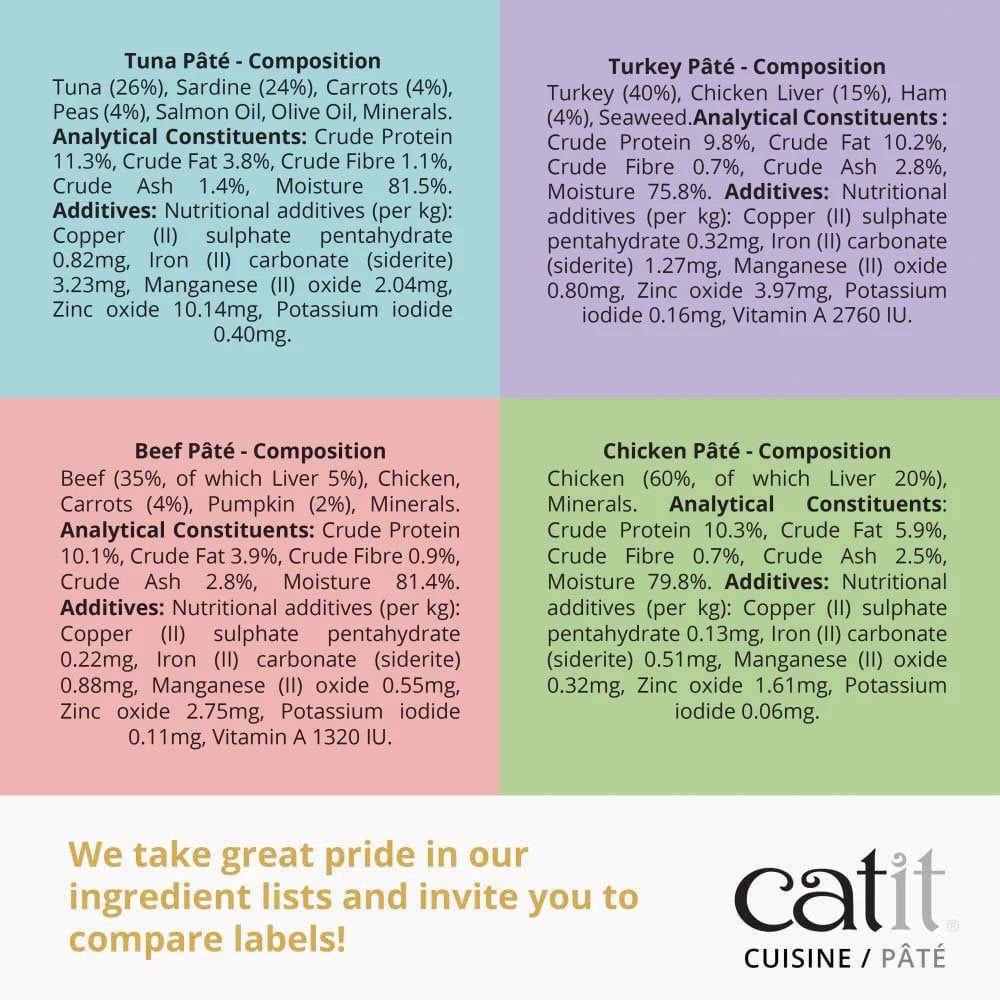 Cuisine Pâté Variety Pack (12pk)