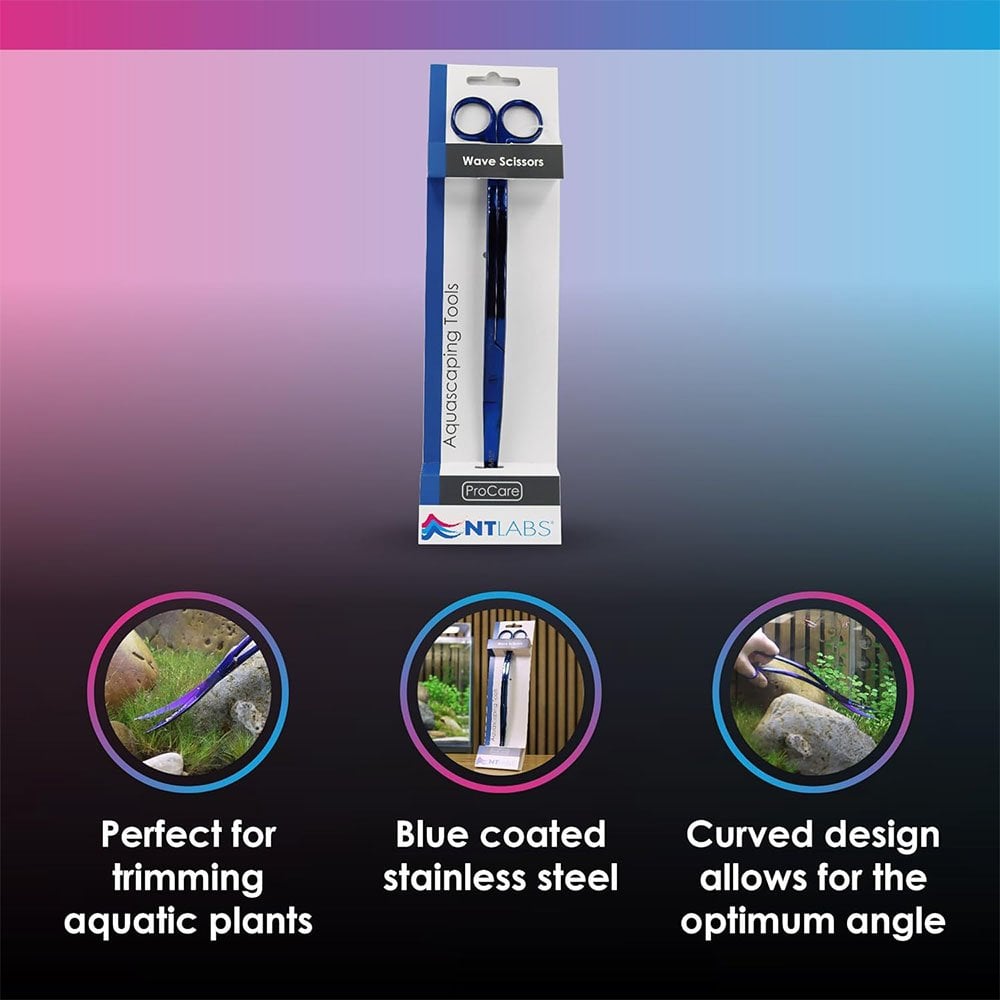 ProCare Aquascaping Tools - Wave Scissors 25cm