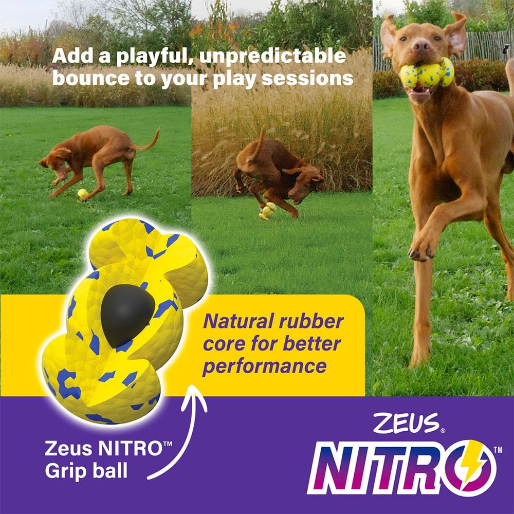 Nitro Weighted Grip Ball 12.4cm