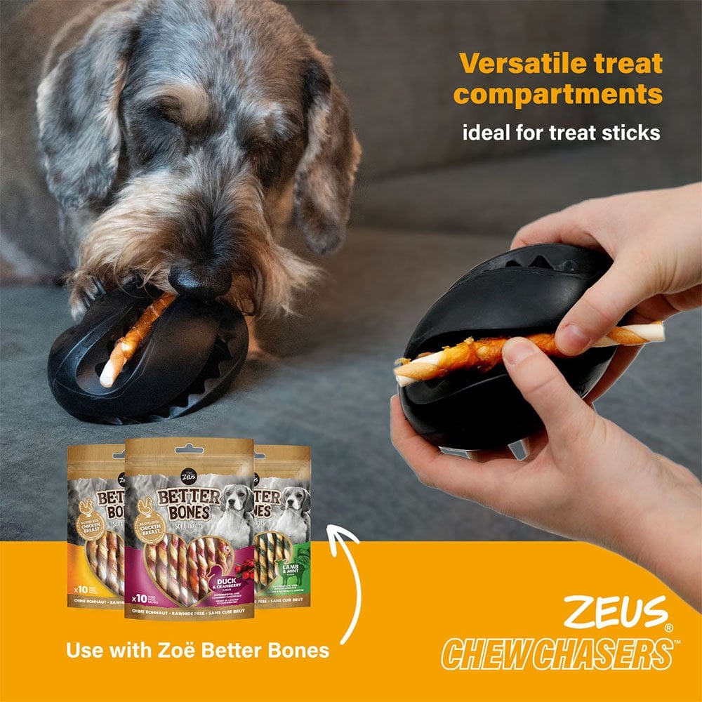 Chewchasers Treat Rugbyball 12.5cm