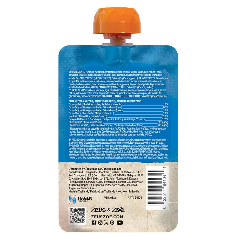Licky Snack Pumpkin & Salmon 85g