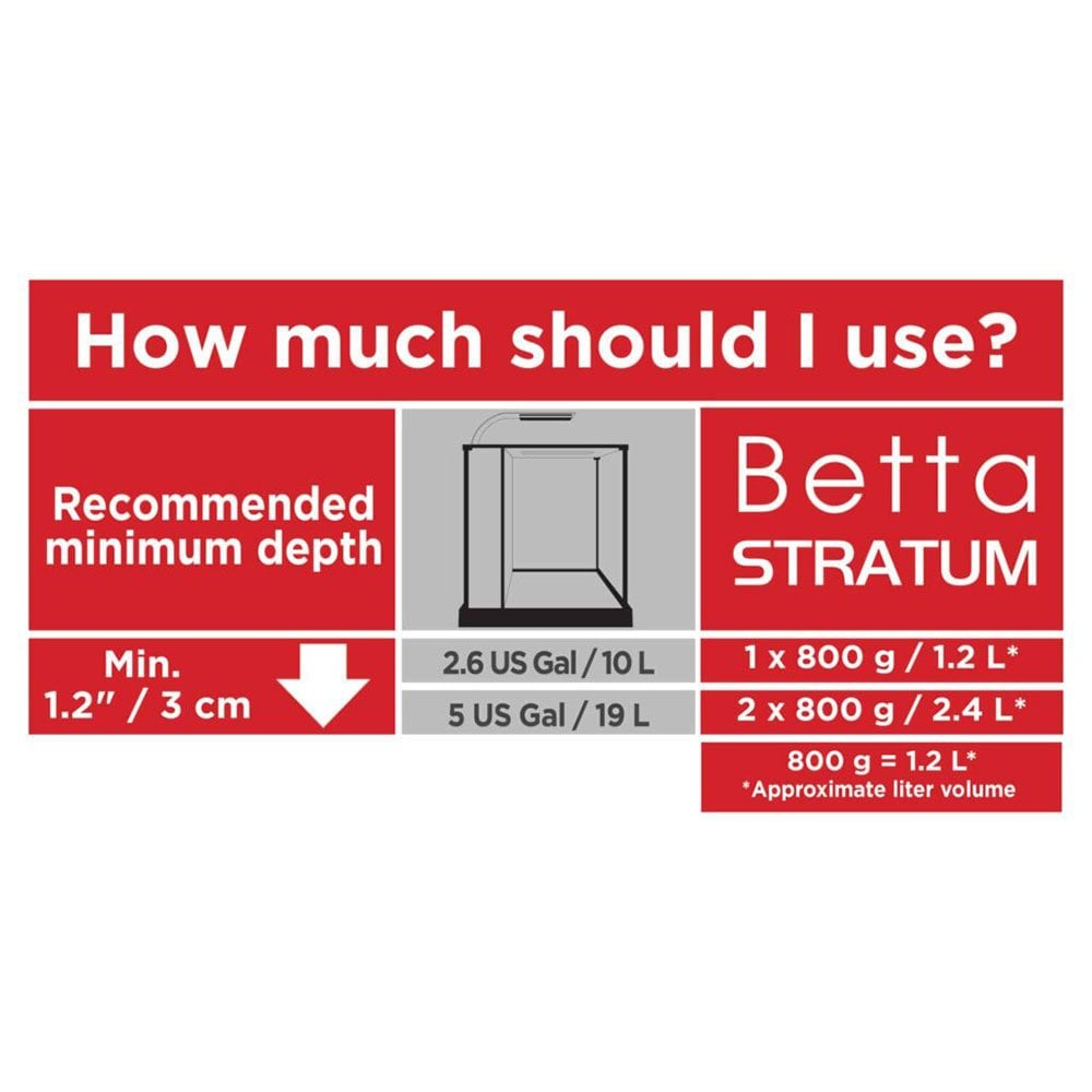 Betta Stratum 800g