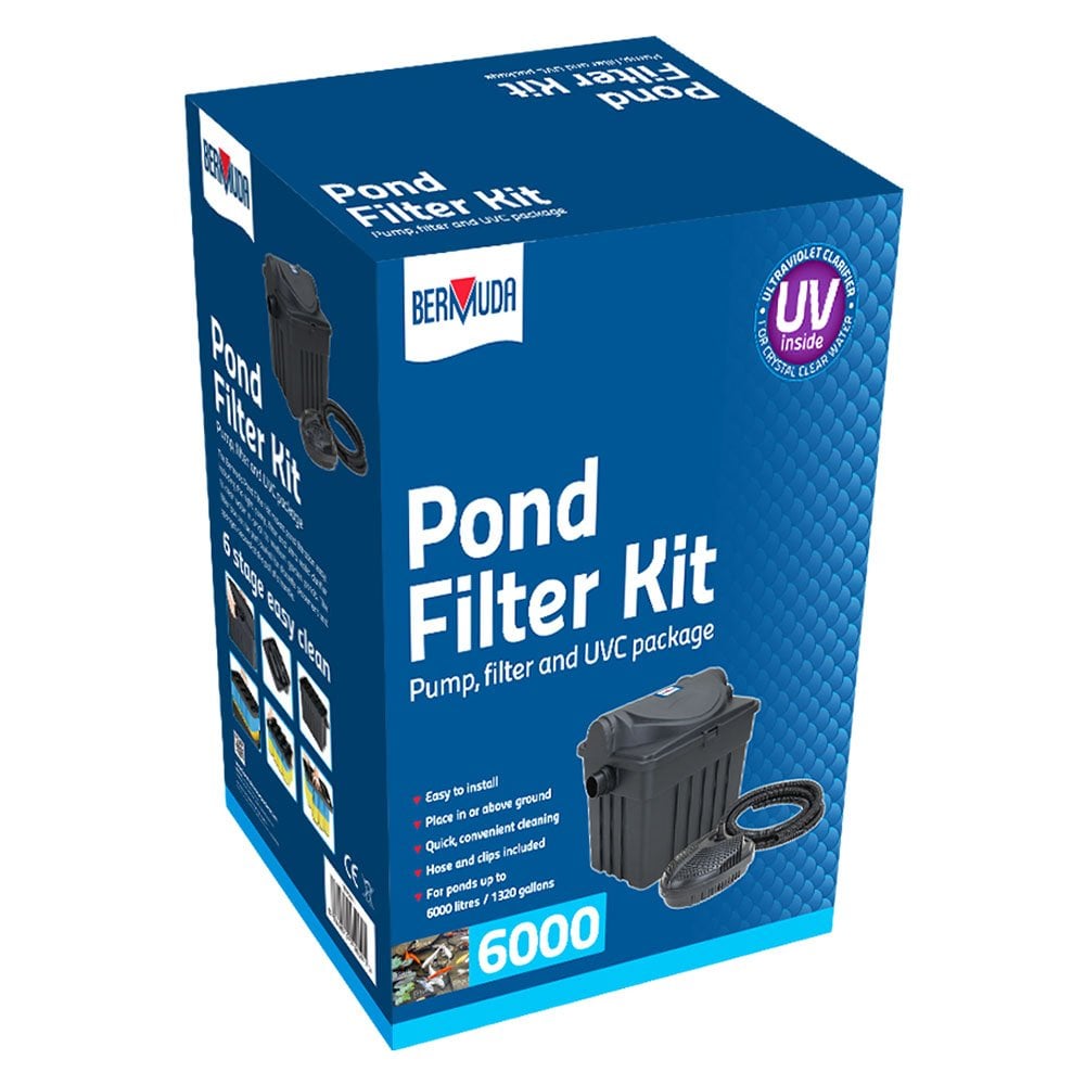 Box Filter 6000 UVC Pump & Filter Set