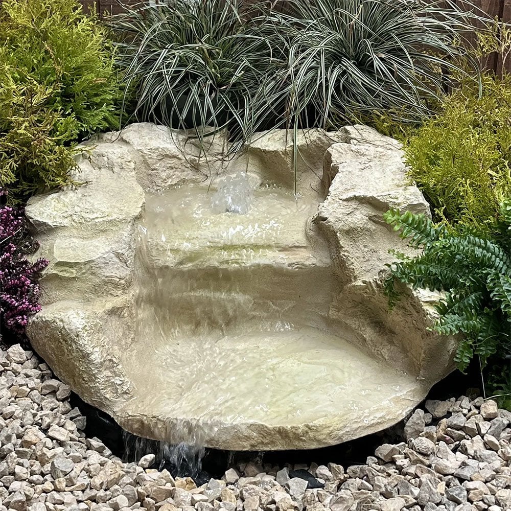 Tiered Rock Waterfall - Sandstone
