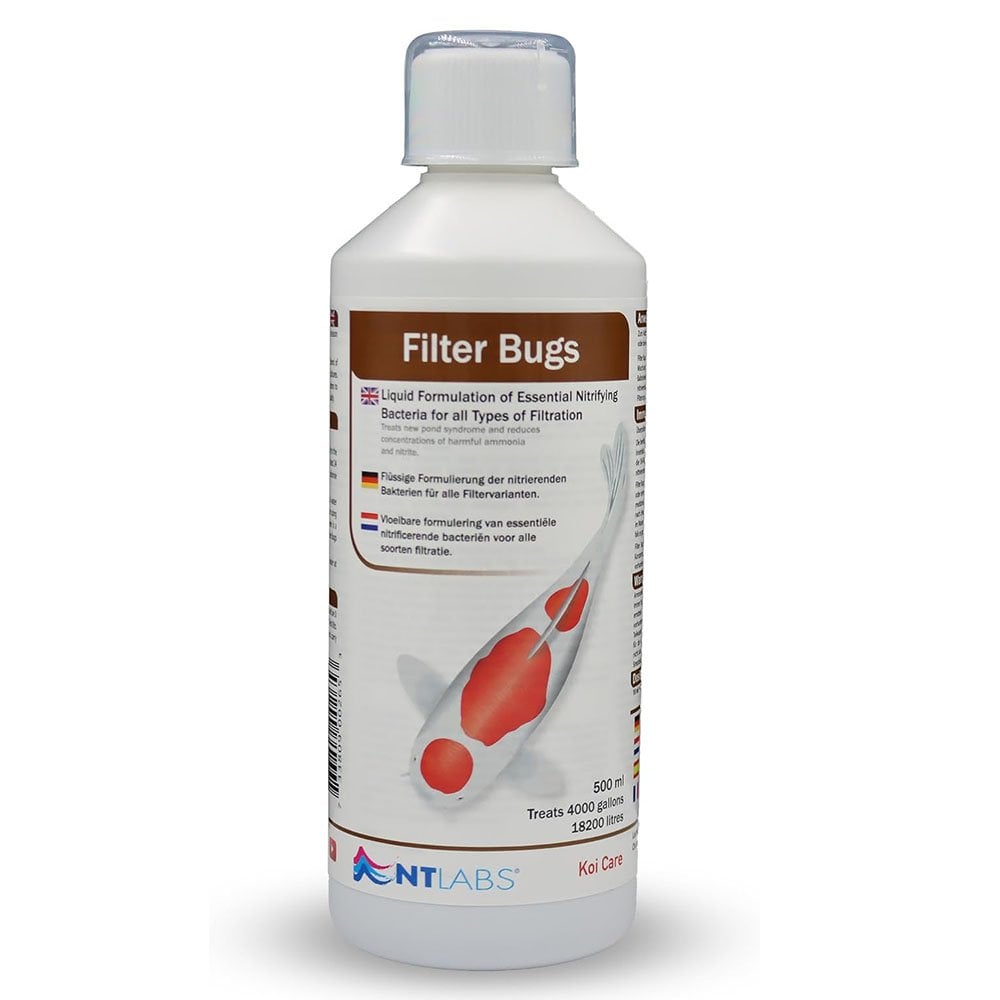 Koi Care Filter Bugs