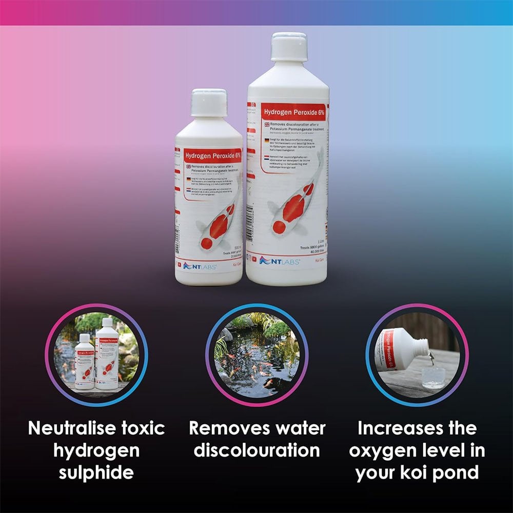Koi Care Hydrogen Peroxide 6%