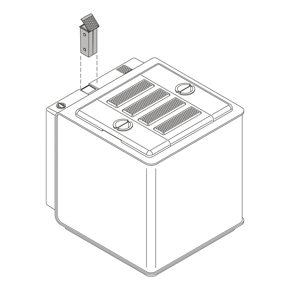 EARTH Replacement Carbon Filter Set - Back Panel