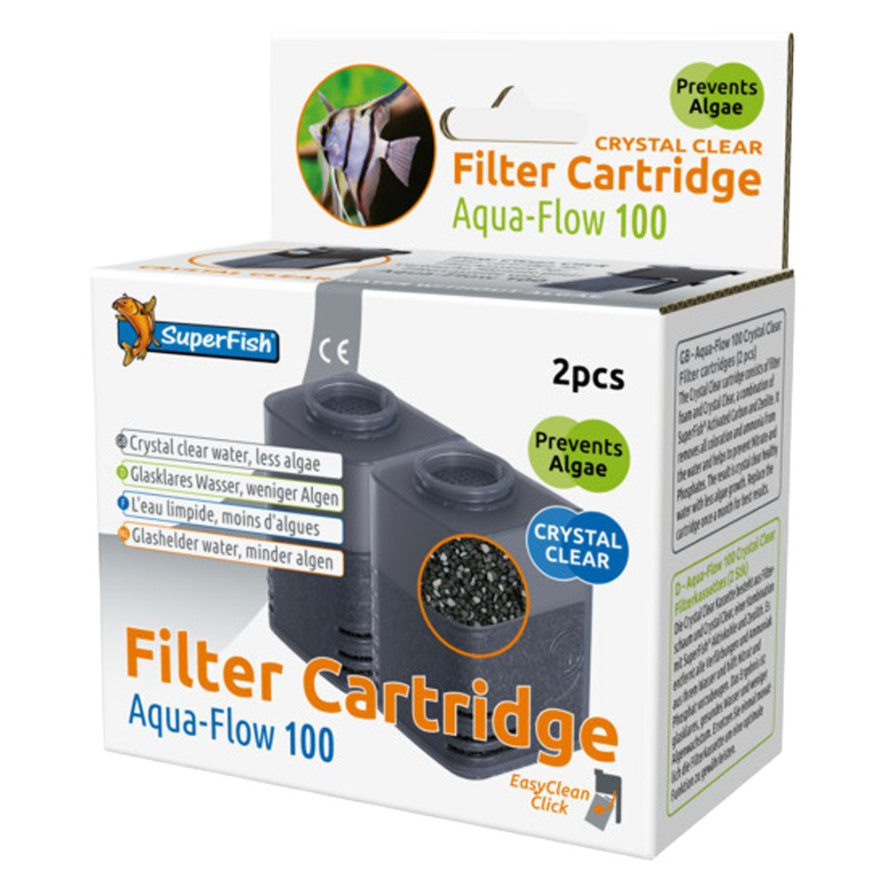 Aqua-Flow 100/150 Crystal Clear Filter Cartridge (2pk)
