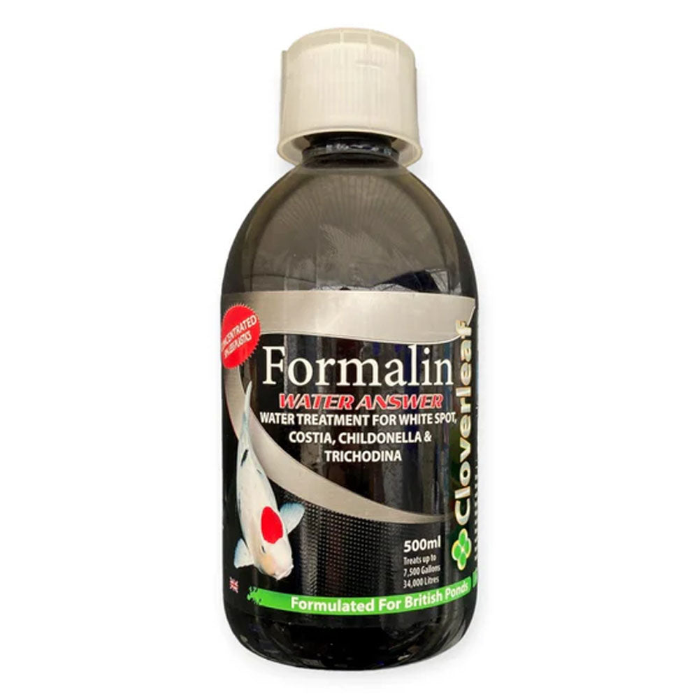 Formalin Water Answer
