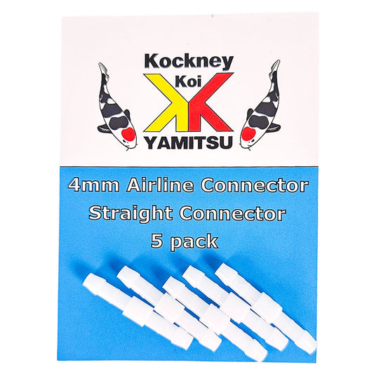 4mm Airline Connector - Straight Joiner (5pk)