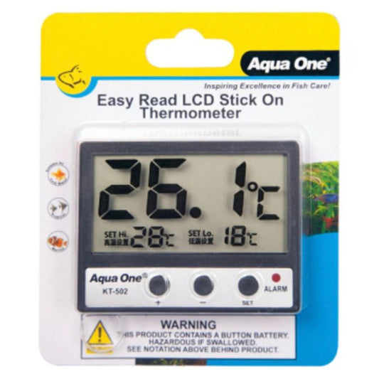 Easy Read LCD Stick On Thermometer