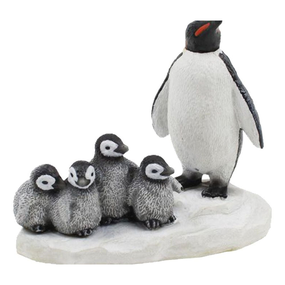 Penguin Family Aquarium Ornament