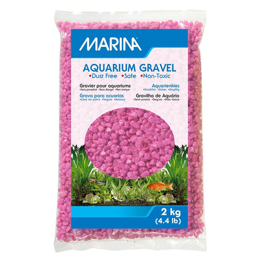 Decorative Aquarium Gravel Pink 2kg
