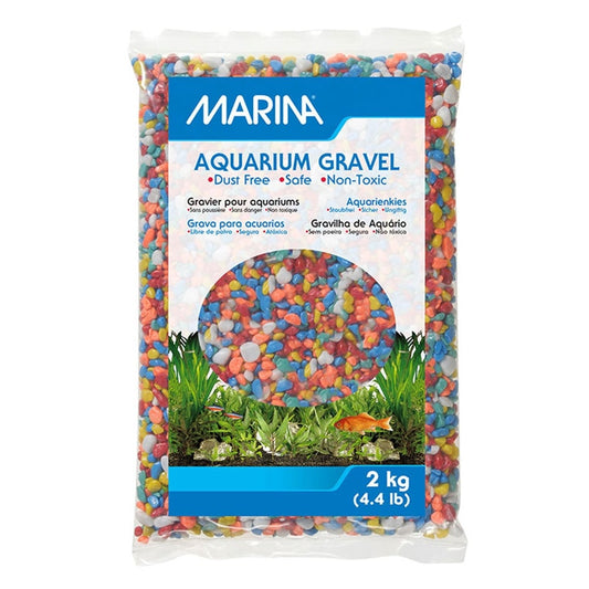 Decorative Aquarium Gravel Rainbow 2kg
