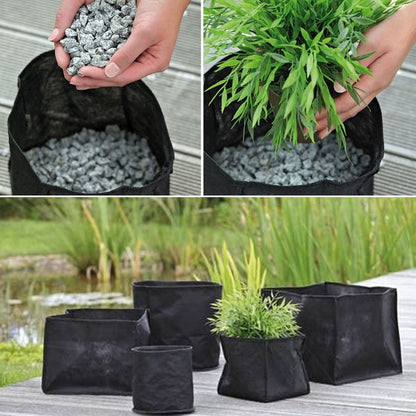 Square Textile Plant Baskets