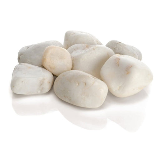 Feng Shui Marble Pebble Pack - White