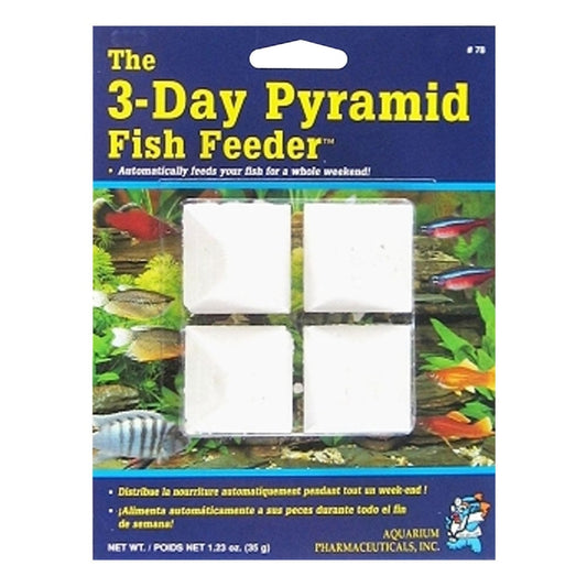 3 Day Pyramid Fish Feeder
