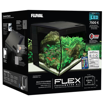 Flex Aquarium 34L - Black