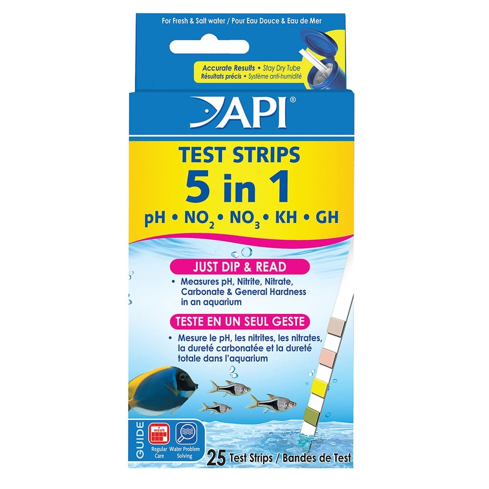 5 1 Aquarium Test Strips