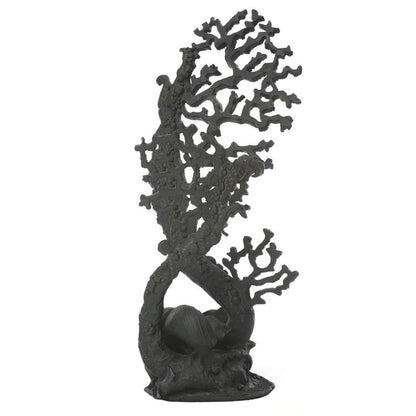 Samuel Baker Black Fan Coral Ornament