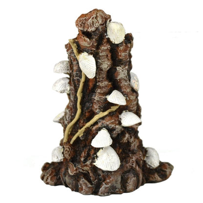 Samuel Baker White Shells On Stump Sculpture