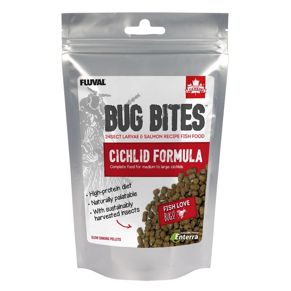 Fluval Bug Bites Cichlid Formula Fish Food