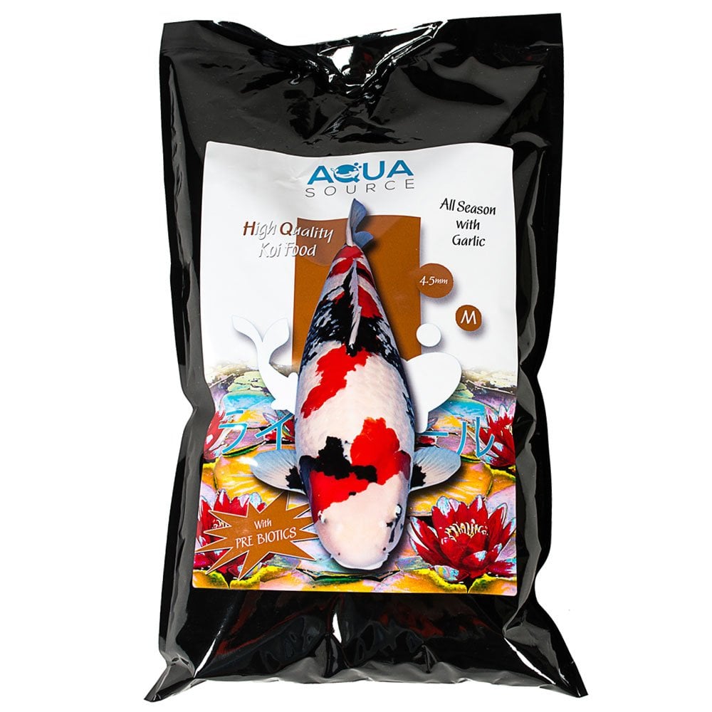 Aqua Source All Season With Garlic Koi Food