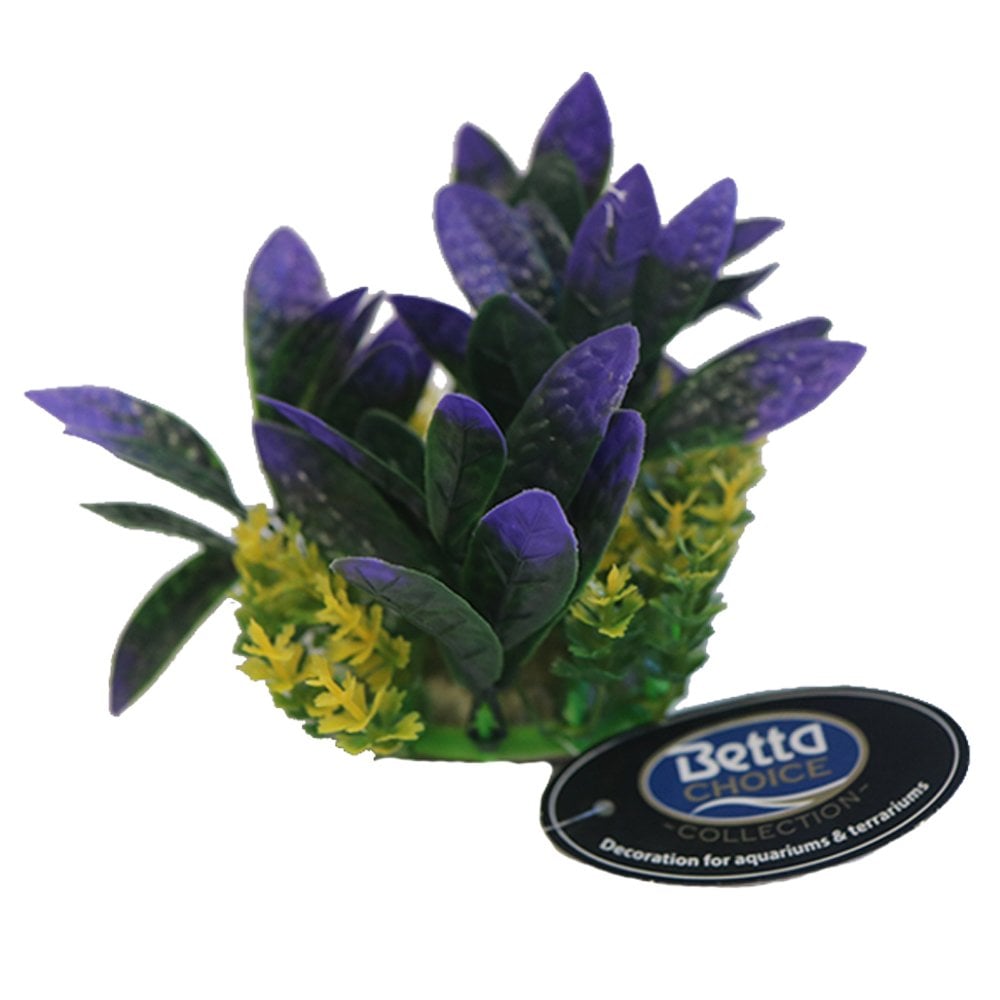 Purple Plastic Aquarium Plant