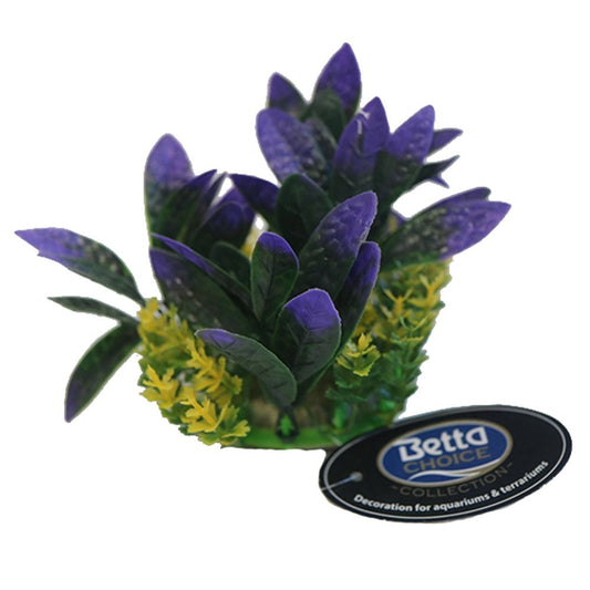Purple Plastic Aquarium Plant