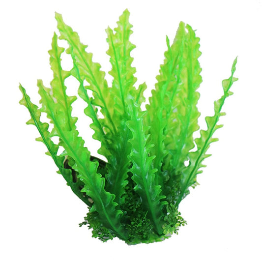 Green Leaf Plastic Plant 20cm