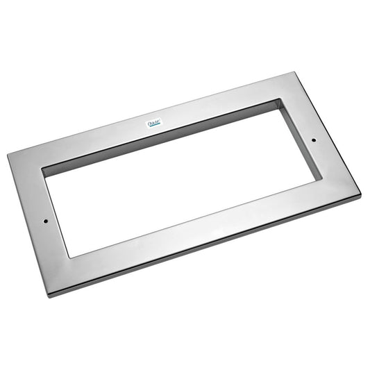 ProfiSkim Wall Wide Mouth Stainless Steel Faceplate