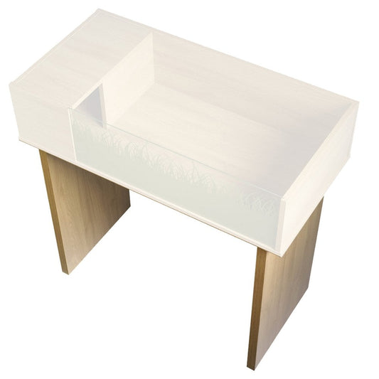 Viva Tortoise Table Stand  - Oak