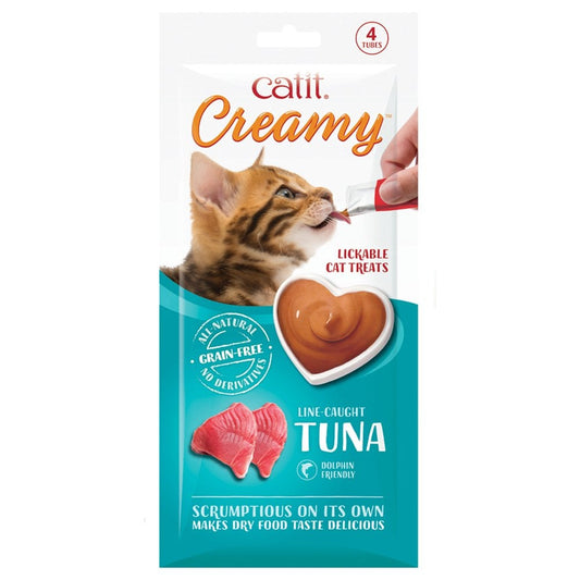Creamy Lickable Cat Treats - Tuna (4pk)