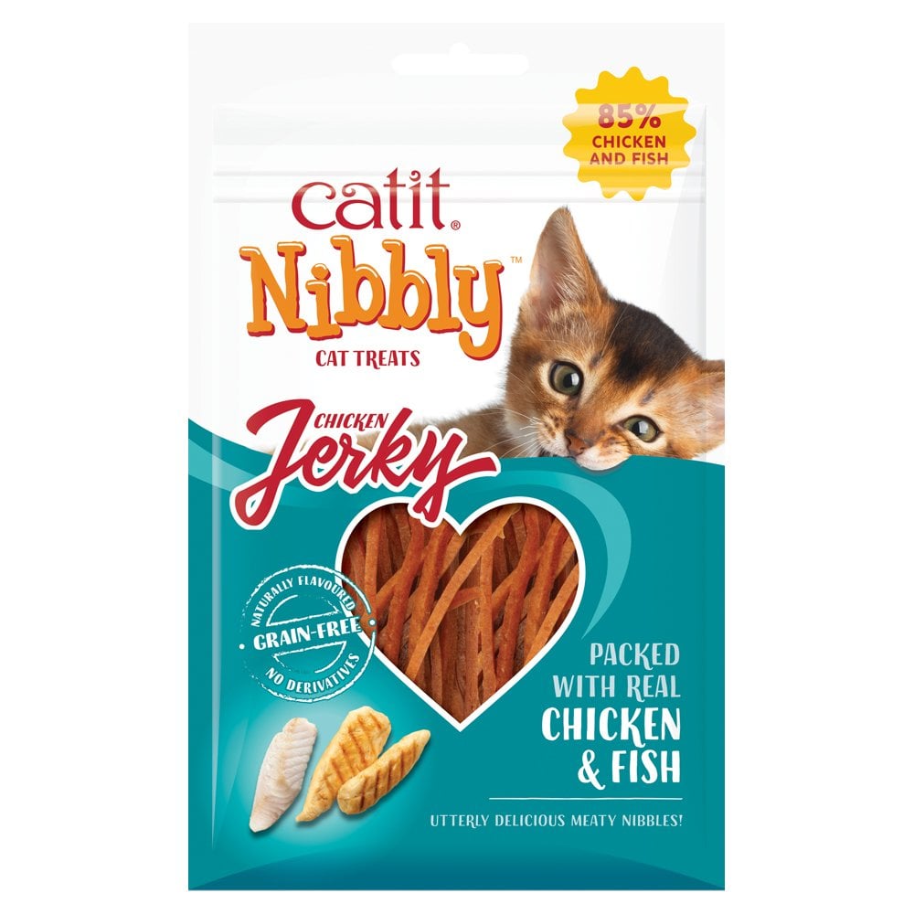 Nibbly Jerky Treats - Chicken & Fish