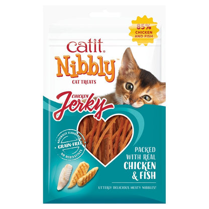 Nibbly Jerky Treats - Chicken & Fish