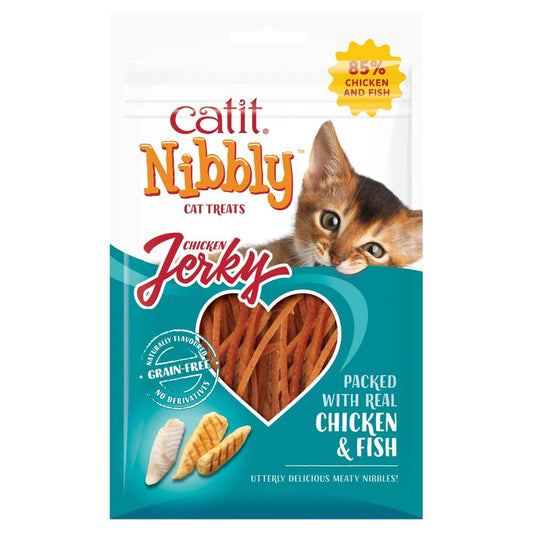 Nibbly Jerky Treats - Chicken & Fish