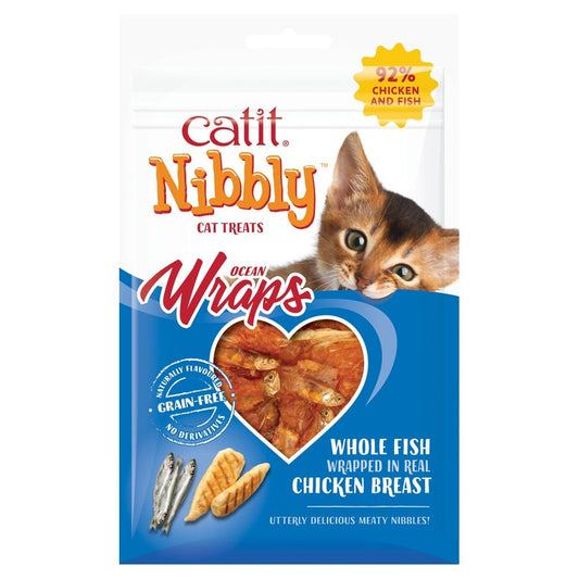 Nibbly Wrap Treats - Chicken & Fish